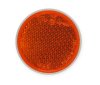 Odrazka oranžová FI75S (27) průměr 85 mm s šroubem                                                                                                                                                                                                             