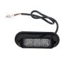 Vystražné světlo 3x LED oranžové 12/24 V - zábleskové                                                                                                                                                                                                          