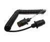 Propojovací kabel spirálový 2 x 7pin, PVC koncovky, 601041 JAEGER                                                                                                                                                                                              