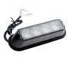 Výstražné světlo 4x LED oranžové 12/24 V - velké                                                                                                                                                                                                               